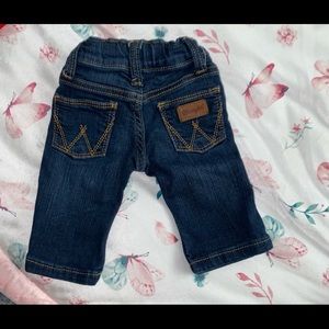 Wrangler jeans 0-3 month